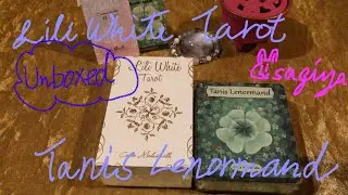【開封】 Lili White Tarot & Tanis Lenormand 🇫🇷