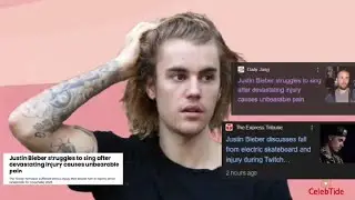 Justin Bieber Reveals &ldquo;Gnarly&rdquo; Injury That Made It Hard to Talk & Laugh | CelebTide Exclusive