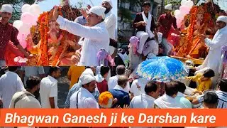 Ganesh Ji Pooja Ki Video !! Ganesh Ji Ki Yatra !! sparrow Truck Driver !!