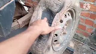 Vídeo 1: peguei  um triciclo de carga para reformar 