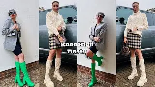 NASTY GAL TRY ON HAUL 2022 - STYLING OVER THE KNEE BOOTS - WINTER 2022  | metrogypsie
