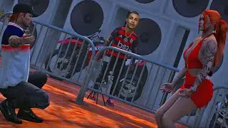 GTA V - VIDA DO CRIME - PEDI A PERIGOSA EM CASAMENTO NO BAILE DO POZE #77