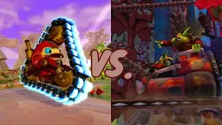 Tread Head VS. Shrednaught | Skylanders Trap Team