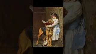 &laquo;Урок чтения&raquo; &mdash; шедевр Брайтона Ривьера: история нежной дружбы #painting #исскуство