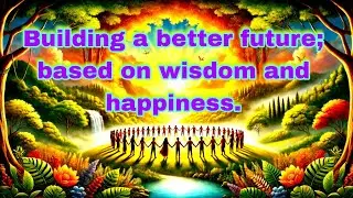 The Dawn of a new beginning: Building a future of wisdom, respect and happiness.