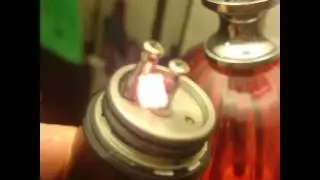 Twisted coil before dragon wicking sub ohm build