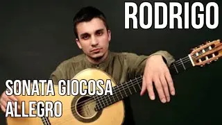 Sonata Giocosa, III. Allegro | Joaquin Rodrigo | Artyom Dervoed