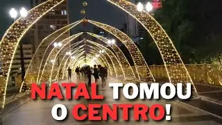 A DECORAÇÃO DE NATAL NO CENTRO DE SP TÁ UM SHOW!