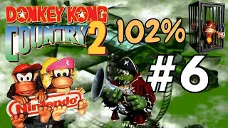 Donkey Kong Country 2 102% #6  O castelo de K. Rool (final)