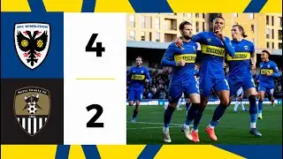 AFC Wimbledon 4-2 Notts County 📺 | Dons defeat County in six-goal thriller 🤩 | Highlights 🟡🔵