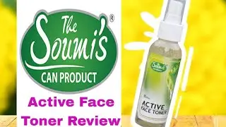 The Soumi's Can Product Active Face Toner Review|Oily & Sensitive Skin|Refresh @letstalkwithanjan