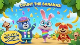 Count the Bananas! 🍌🎶 | Fun Kids Song for Toddlers & Preschoolers | Learn Numbers & Counting