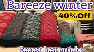 bareeze new winter collection 2023 | bareeze new arrivals embroidery | bareeze winter collection2024