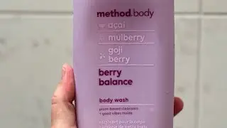 Method Home Berry Balance Body Wash Soft Fruit Fragrance  #bodywash #methodhome #showergel