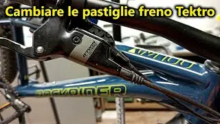 COME SOSTITUIRE LE PASTIGLIE FRENO TEKTRO TKD32 ROCKRIDER MTB