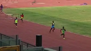 Boy's 400m hurdles heat 3. 1:02.73sec. Ashanti Region Inter-co. Zone 5. 2026.