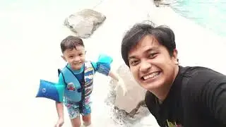 Baby Nitro & Daddy Tries The Water Slide