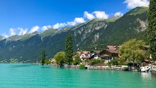Brienz Lake in Switzerland 🇨🇭in 4K / Pinoy traveler in Europe / August 2020.
