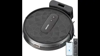 AIRROBO Robotic Vacuum Cleaner with 2800Pa Suction&zwnj;, Smart Navigation, 120-Min Runtime,