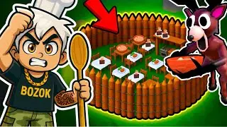 Ormanda L&Uuml;KS RESTORAN inşa ETTİM!! ORMANDA 308 GECE HAYATTA KALDIM 😎 ROBLOX 99 NIGHTS IN FOREST 🌲
