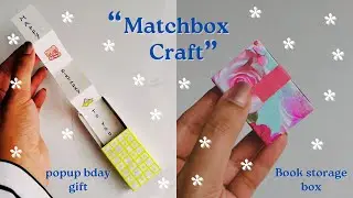 Reusing matchbox | Matchbox craft | @Artsyfenaa | Malayalam