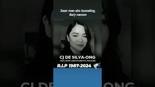 You are Being a Gifted Kid R.I.P 1987-2024 CJ De Silva Ong