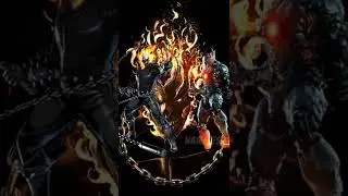 GHOST RIDER VS JUSTICE LEAGUE 🔥 #MARVELVSDC #MARVEL #DC #shorts