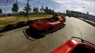 he got flipped around | Go-carting #10 (LV Mini Grand Prix)