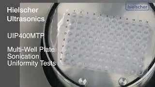 UIP400MTP Multi-Well-Plate Sonication Uniformity