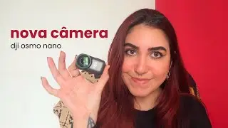 minha nova câmera ✦ dji osmo nano | unboxing, acessórios, primeiros testes + mini vlog de viagem