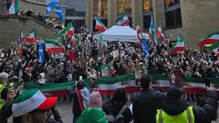 Massive Anti-Islamic Republic Protest in Glasgow | Free Iran 2026    
