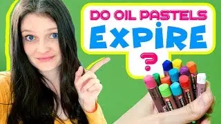 Do Oil Pastels Expire Dry Out or Go Stale ? 🎨 Art Studio Vlog by Syndia