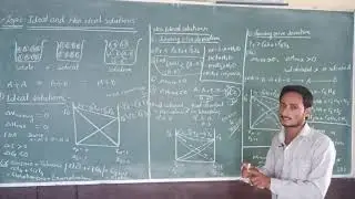 Ideal and Non-ideal solutions byD.D.Pandey,Class-12,chapter-2