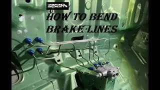 How to | bending brake lines