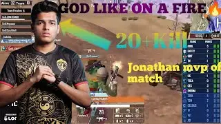 🔥GodL 20 Kills DOMINATION | JONATHAN on Fire 🇮🇳SAMSUNG,A3,A5,A6,A7,J2,J5,J7,S5,S6,S7,59,A10,A20,A30