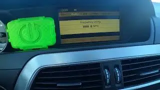 How to Assign Radio Station to Preset in Mercedes Benz W204 C220 ( 2006 - 2014 )