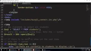 Connecting PHP to MySQL