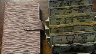 Cash Stuffing $1,021 into binders and savings challenges. Life has been crazy busy.