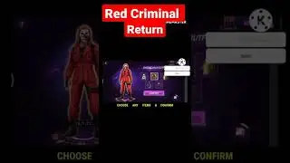 red criminal return #shorts #freefireshorts