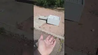 MAILBOX DESTROYED BY SOMETHING