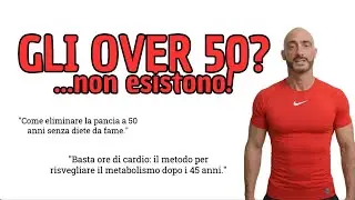 ALLENAMENTO OVER 50? Non esiste! Vediamo insieme perch&eacute;...#bodybuilding #allenamento #over50style