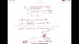 Balancing of Reciprocating mass #balancing  #reciprocating #machine