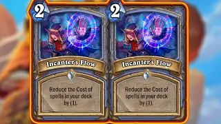 Double Incanter's Flow Start! No Minions Mage Is Strong! Barrens Mini-Set | Hearthstone