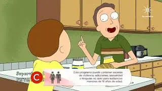 Rick y Morty en Las Estrellas MX, Enero 2026 (totally real and rare)
