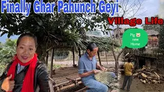 Emergency 🦺 mai Basti q ayi ? Making home for pig | BUSY 😕 at Home 🏡 | Meeting abu | Village Life