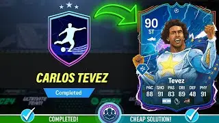 90 UEFA Heroes Carlos Tevez SBC Completed - Cheap Solution & Tips - FC 24