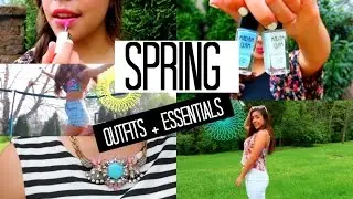 Trendy Spring Outfits + Makeup Essentials and LookBook Store Review!