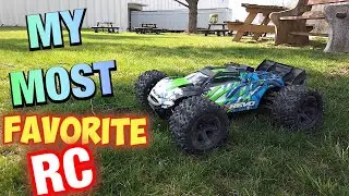 Traxxas EREVO 2.0 VXL is my favorite of all of my RC it dose whellies so easy