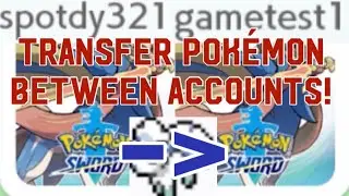 HOW TO TRANSFER POK&Eacute;MON BETWEEN SWITCH ACCOUNTS/SAVE FILES (Pokemon Home)