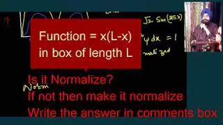 How to Normalize the Wave Function